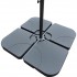 Water Fillable Base For Cross Base Cantilever Parasol | 4 Piece