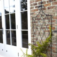 Tom Chambers Lattice Metal Garden Trellis | 1.2M | OB104