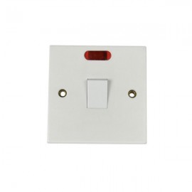 Powermaster 20amp Double Pole Switch With Neon Light | 1434-26