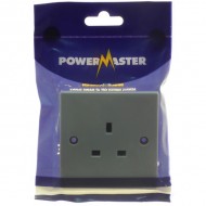 Powermaster 1 Gang 13amp Single Socket | 1434-36