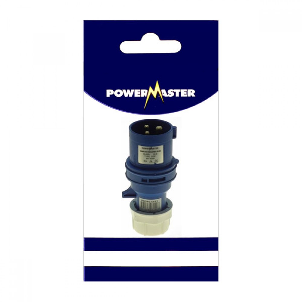 Powermaster 220v 16amp 2 Pin & Earth Plug | 1523-32