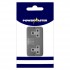 Powermaster 2 Gang Switched Metal Clad Socket | 1798-04
