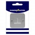 Powermaster 2 Gang 2 Way 10amp Metalclad Light Switch | 1798-08
