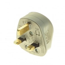 Powermaster 13 amp 3 Pin Plug | 1435-02