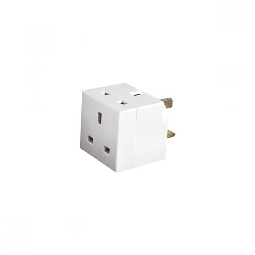 Powermaster 2 Way 13amp Adaptor Plug | 1435-08