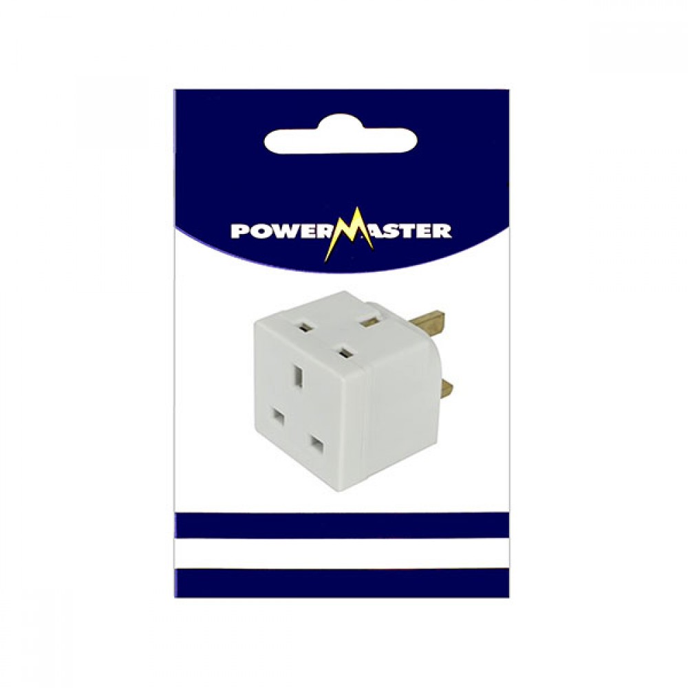 Powermaster 3 Way 13amp Adaptor Plug | 1435-06