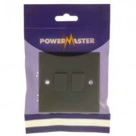 Powermaster 2 Gang 2 Way Light Switch | 1434-02
