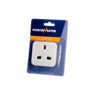 Powermaster Travel Adaptor 2 Pin Flat Plug 13amp | 1378-20