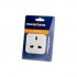 Powermaster Travel Adaptor 2 Pin Flat Plug 13amp | 1378-20