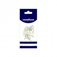 Powermaster 5mm Cable Clips White (20) | 1369-12