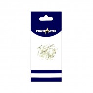 Powermaster 7mm Cable Clips White (20) | 1369-14