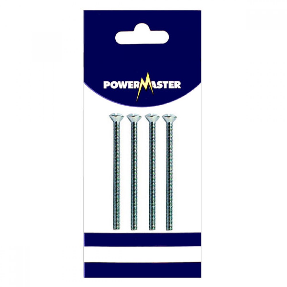 Powermaster Socket Screws 3.5 x 50mm Nickle (4) | 1369-06