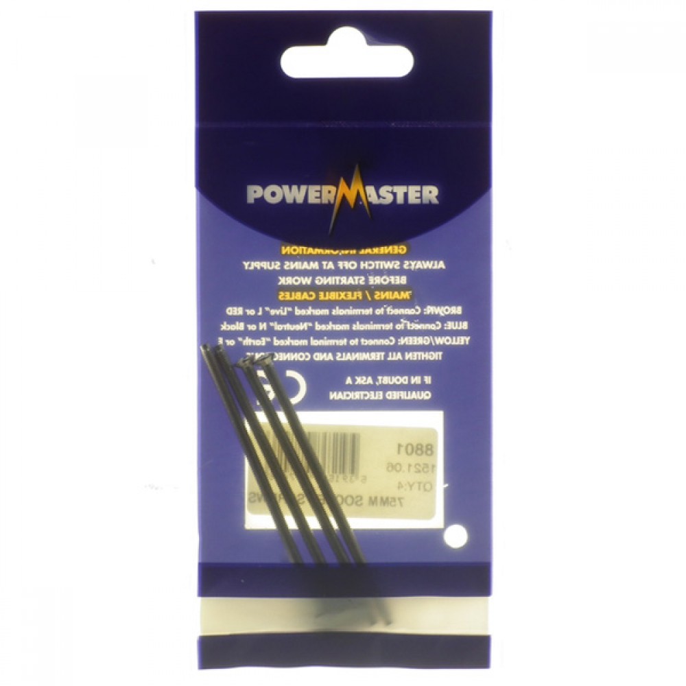 Powermaster 3.5 x 75mm Socket Screws (4) | 1521-06