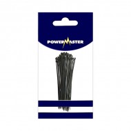 Powermaster Cable Ties 200 x 4.8mm Black (100) | 1411-14