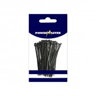Powermaster Cable Ties 550 x 9mm Black (100) | 1411-20