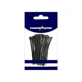 Powermaster Cable Ties 550 x 9mm Black (100) | 1411-20