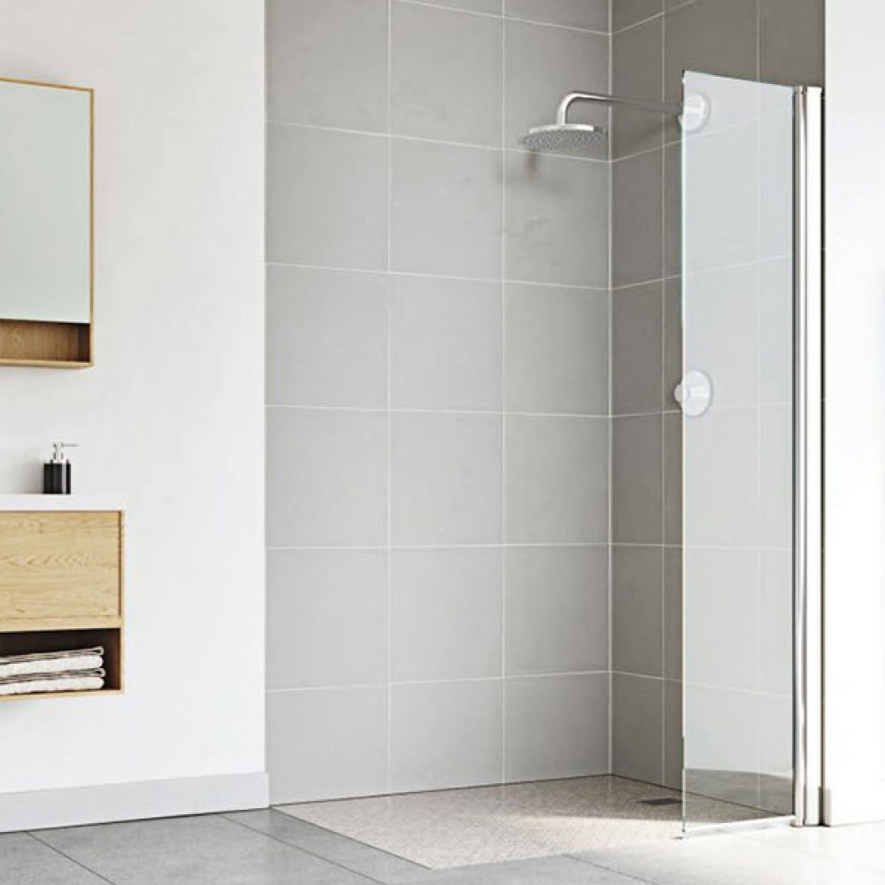 Flair Frameless Hinge Rotating Wetroom Panel | Various Sizes