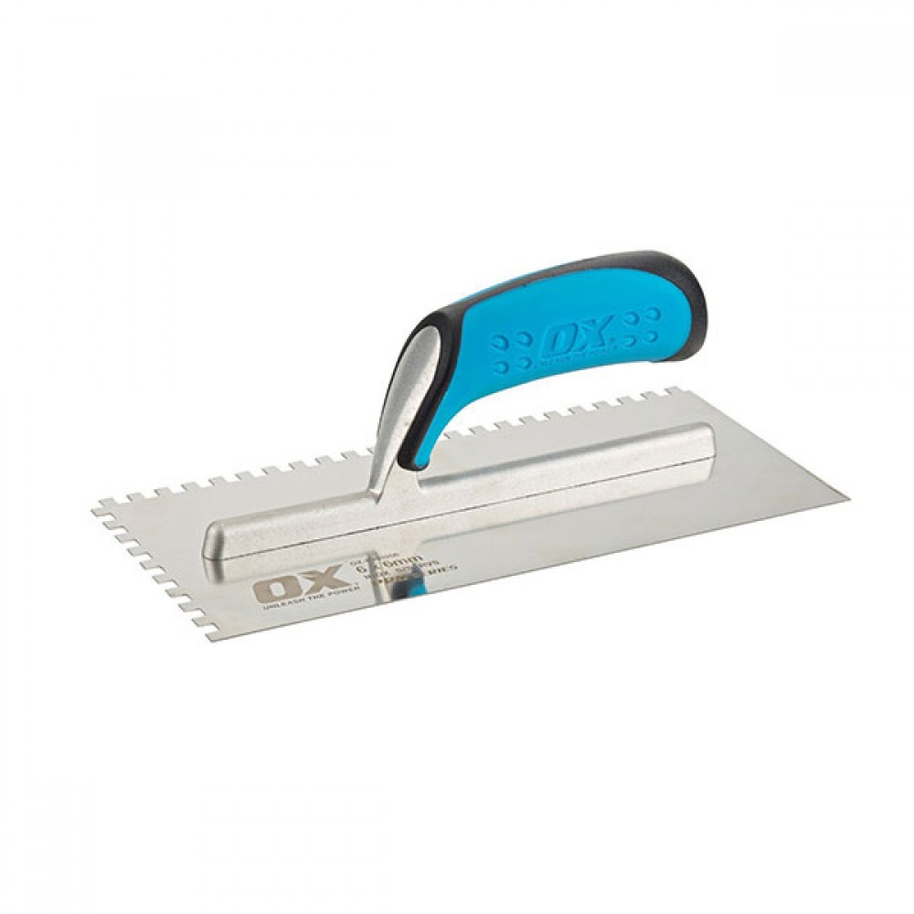 Ox Pro 12mm Notch Trowel