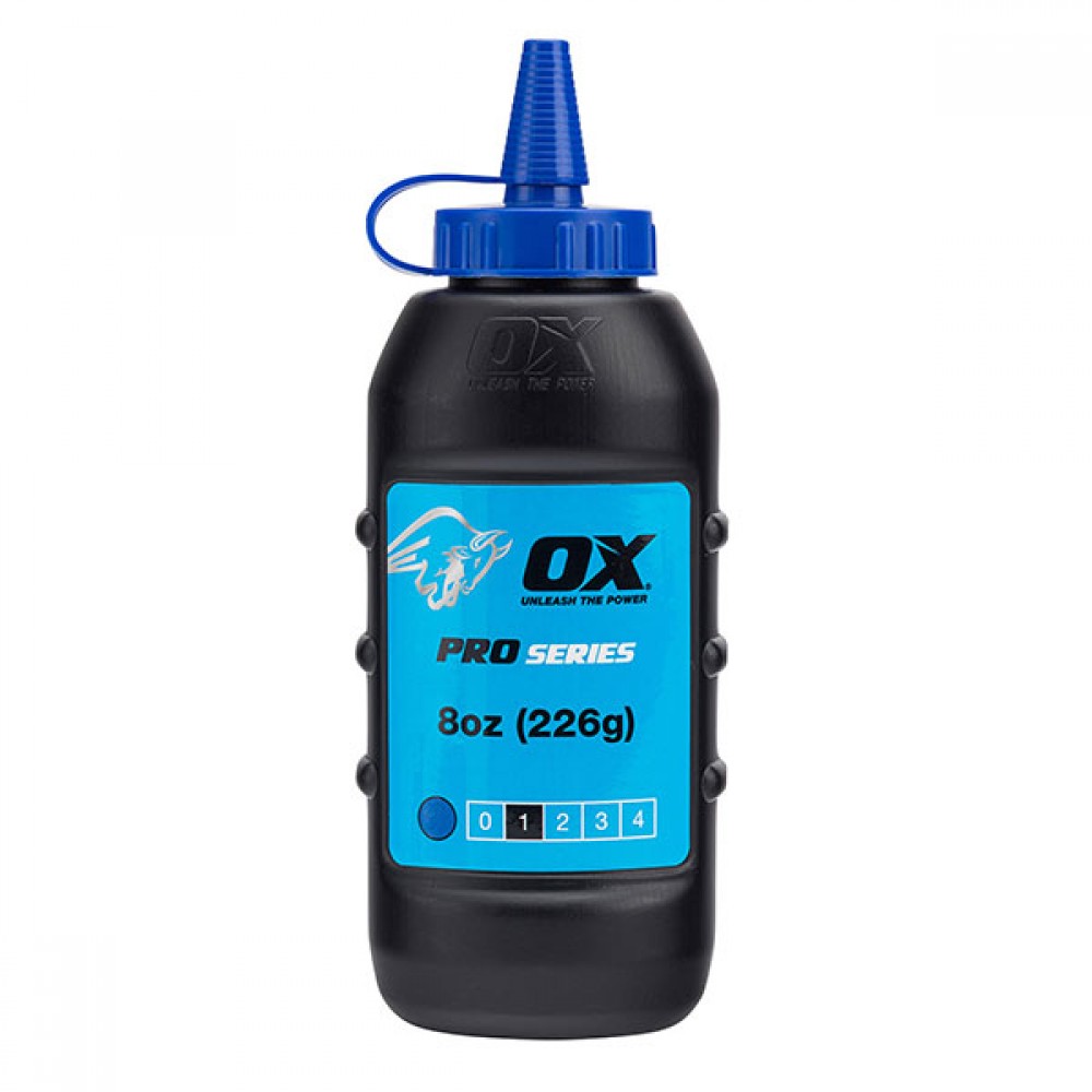 Ox Pro Chalk Refill 226g - Blue