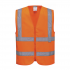 Portwest Hi-vis Zipped Vest Orange Large | C375ORRL