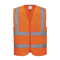 Portwest Hi-vis Zipped Vest | Colour Options