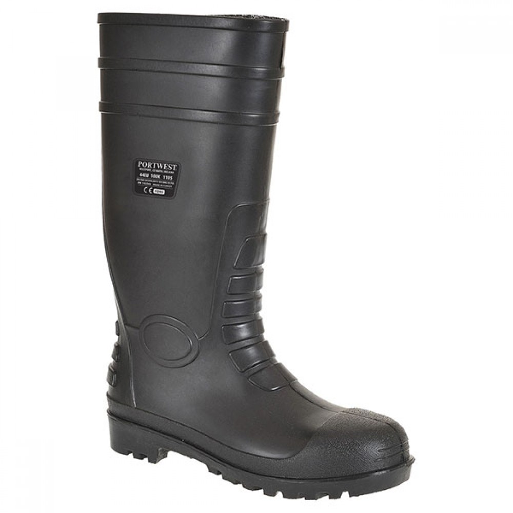 Portwest Total Safety Wellingtons | Black