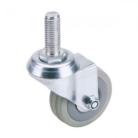 75mm Diameter Rubber Swivel Bolt Castor with 70kg Safe Working Load | 65475 