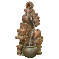 Flowing Jugs Water Fountain