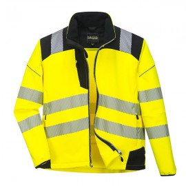 Portwest Hi-vis Softshell Jacket Small
