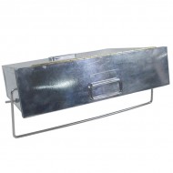 Castle Living Galvanised Ash Box | CL404890