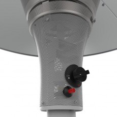 15kw Heat Focus Gas Patio Heater | Powder Coated | White