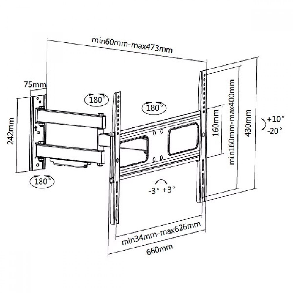 Itech Tv Bracket | PTRB78