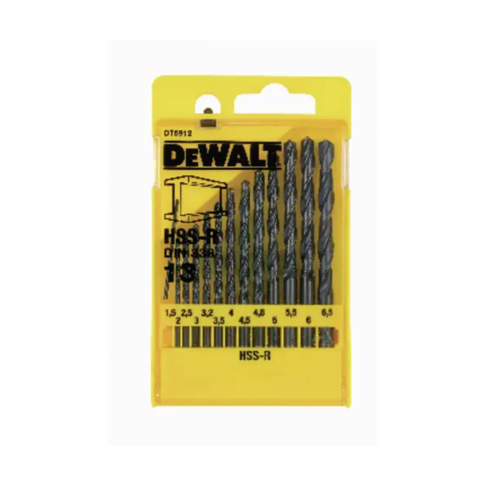 Dewalt Hss Jobber Drill Bit Set 13 Piece | DEWDT5912QZ