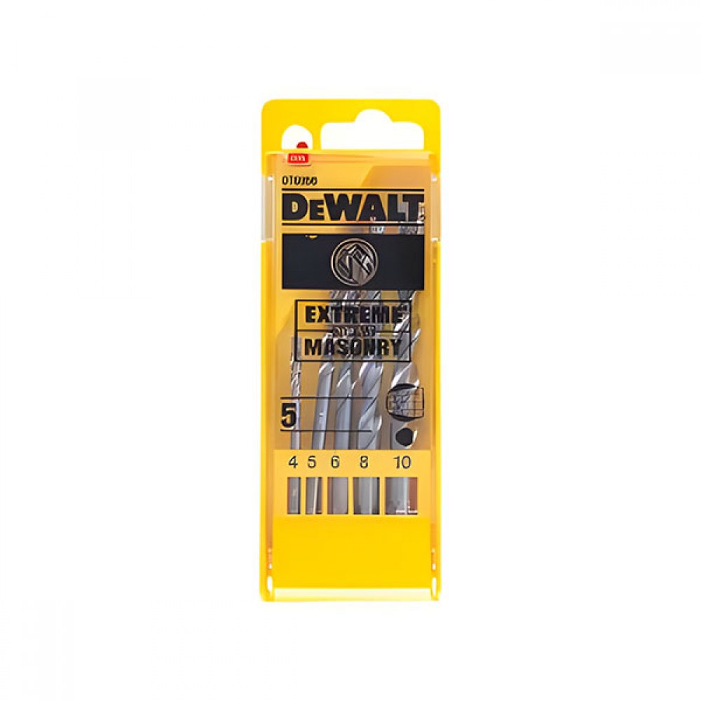 Dewalt Extreme Masonry Drillbit Set (5) | DEWDT6956QZ