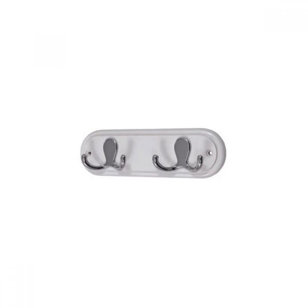 Harcourt 2 Double Robe Hooks On Board