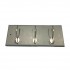 Harcourt Large Coat Triple Hook | Choose Colour