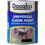 Douglas Universal Floor Paint Black 5l | Dpj5000b