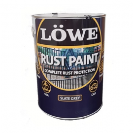 Lowe Rust Paint Slate Grey 5ltr