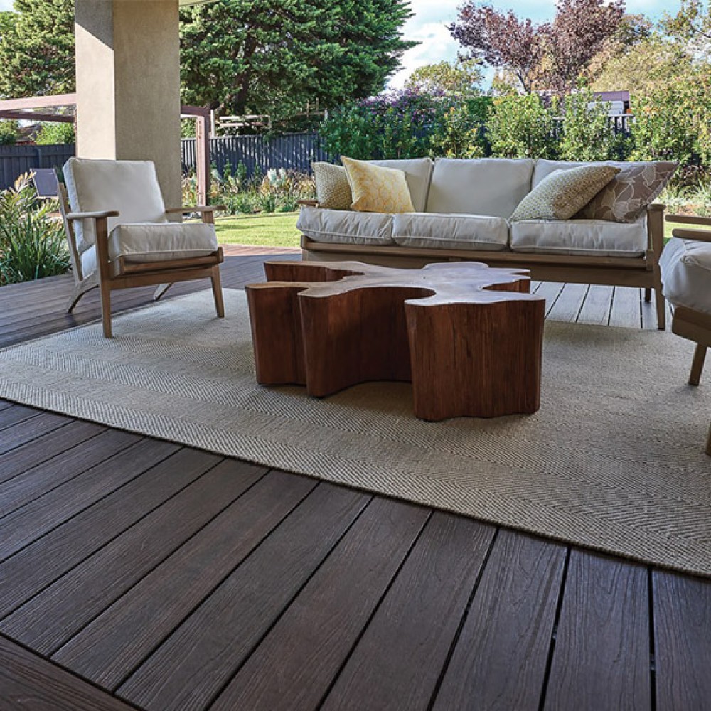 Ultrashield Composite Decking Board | Walnut | 138mm X 23mm X 3.6m