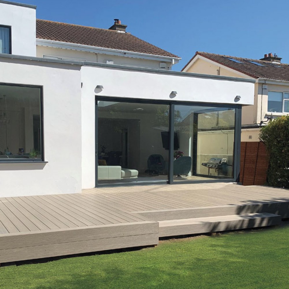 Ultrashield Composite Decking Board | Antique | 138mm X 23mm X 3.6m