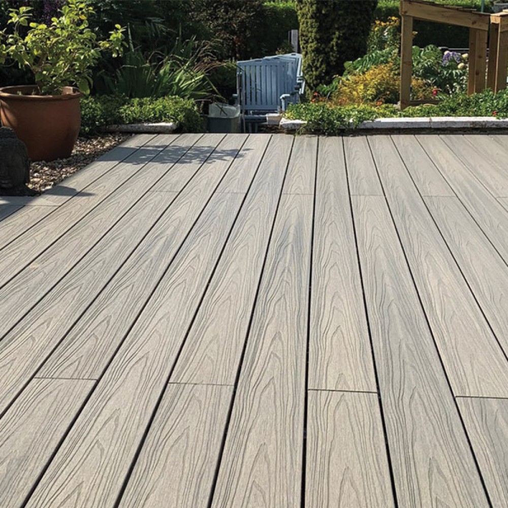 Ultrashield Composite Decking Board | Antique | 138mm X 23mm X 3.6m