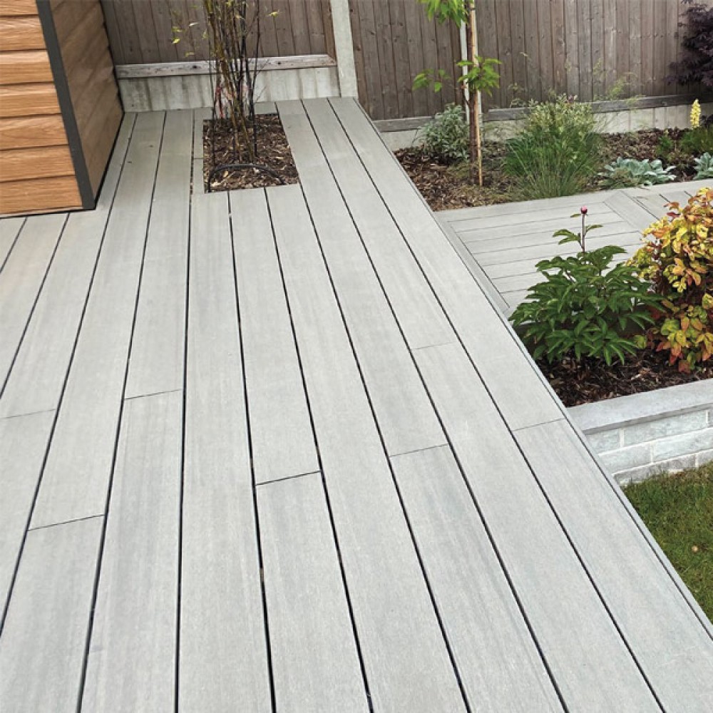 Ultrashield Composite Decking Board | Antique | 138mm X 23mm X 3.6m