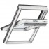 Velux Ggu Mk04 0070 Centre-pivot 78 X 98 White Polyurethane 2x Glazed