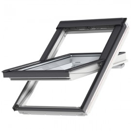 Velux Ggu Mk04 0070 Centre-pivot 78 X 98 White Polyurethane 2x Glazed