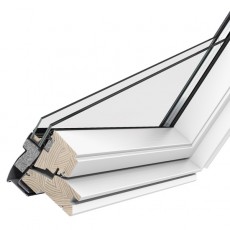 Velux Ggl Mk04 2070 Centre-pivot 78x98 White Painted 2x Glazed