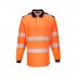Portwest Long Sleeved Hi-vis Polo