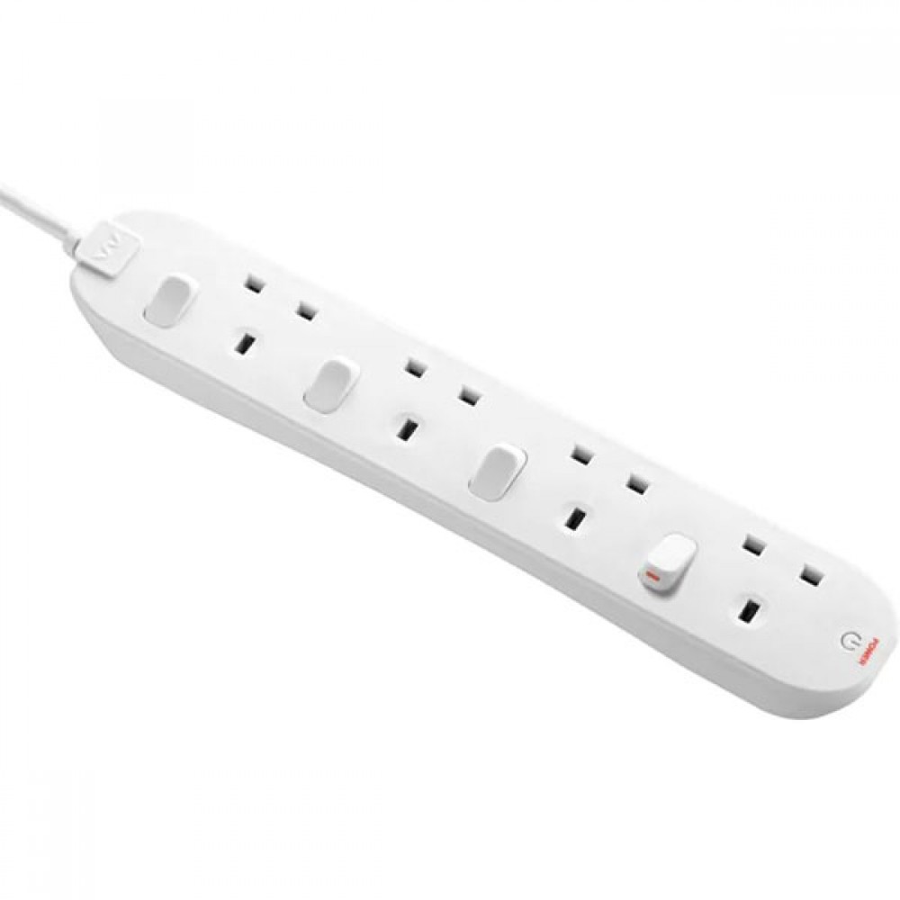 4 Socket 2m Switched Extension Lead | SWC4210N-MP