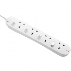 4 Socket 2m Switched Extension Lead | SWC4210N-MP