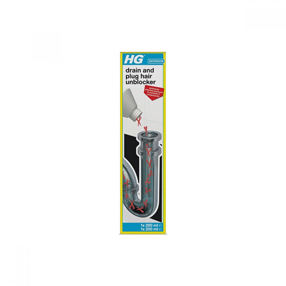 HG Drain and Plug Hair Unblocker 450ml | HAG230Z