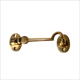 Phx 4"  Brass Cabin Hook